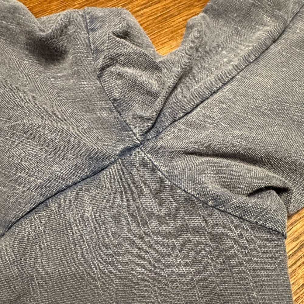 Free People Long Sleeve Top Washed Purple - Picture 9 of 11